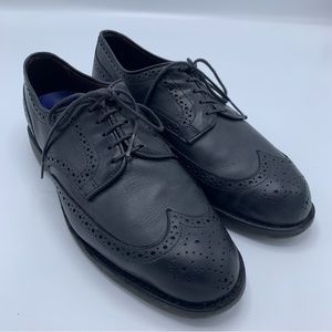 Allen Edmonds Road Warrior Black Wing Tip Brogue Derby Dress Shoe (3350) 8.5D